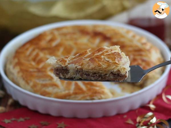 Frangipane hallon och pistage galette des rois - Beredning steg 8