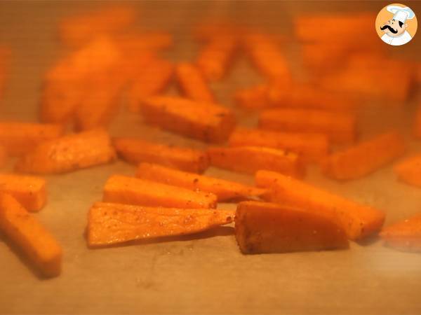 Vegetariska vårrullar - rödkål och sötpotatis - Beredning steg 1
