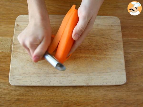 Vegetariska vårrullar - rödkål och sötpotatis - Beredning steg 3