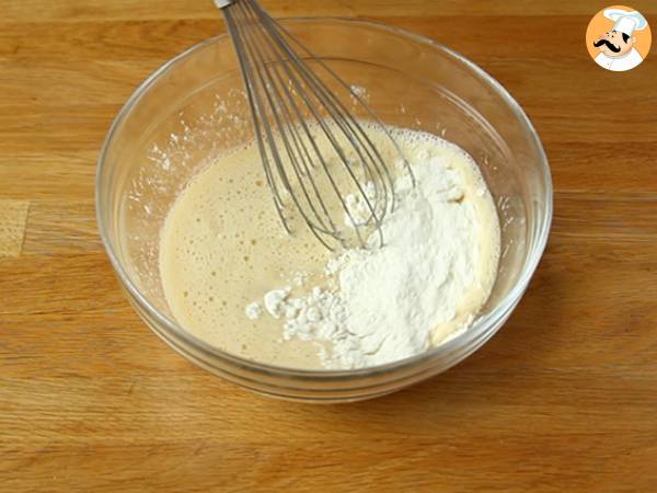 Pannkakssmet med ljus öl - Beredning steg 2