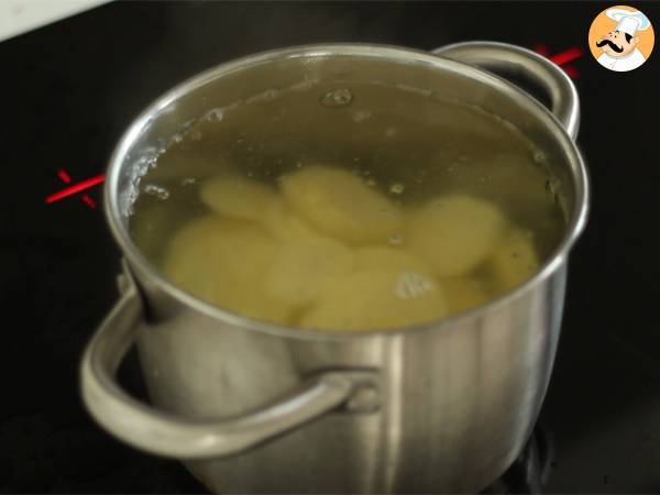 Raclette-gratäng - Beredning steg 1