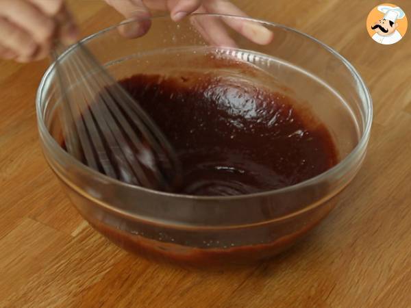 Chokladkaka i mikrovågsugnen på 5 minuter. - Beredning steg 2