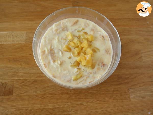 Äppel- och karamellpudding med croissanter - Beredning steg 5