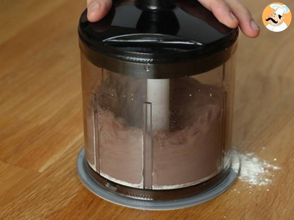 Cerealer med chokladbollar av Nesquik-typ - Beredning steg 1