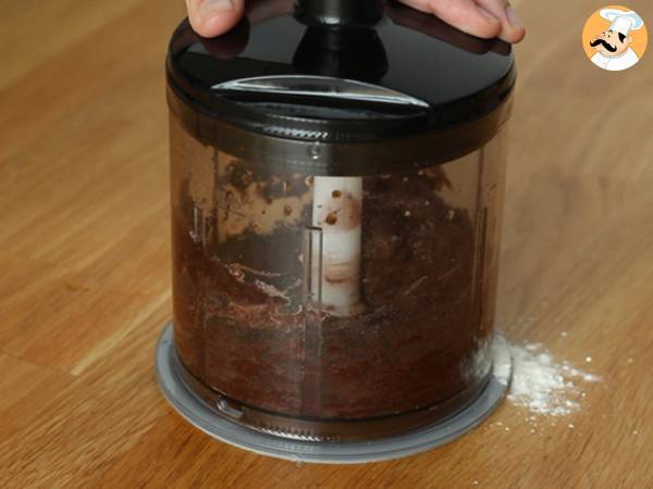 Cerealer med chokladbollar av Nesquik-typ - Beredning steg 2