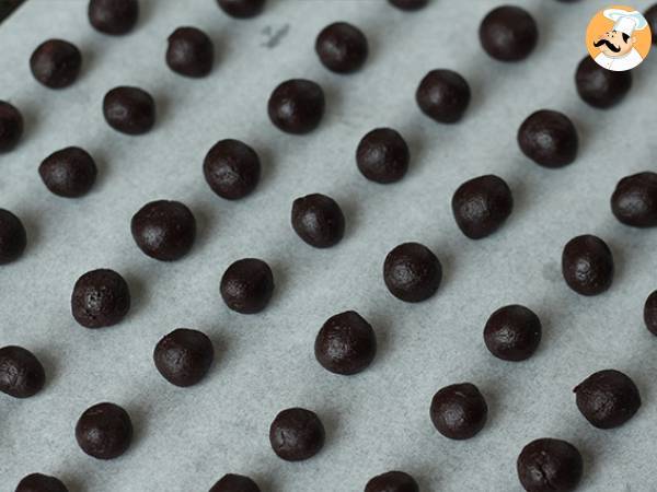 Cerealer med chokladbollar av Nesquik-typ - Beredning steg 3