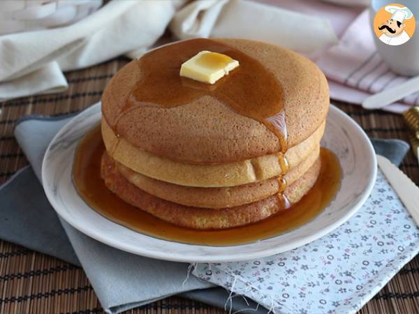Japanska pannkakor. Fluffiga pannkakor - Beredning steg 5