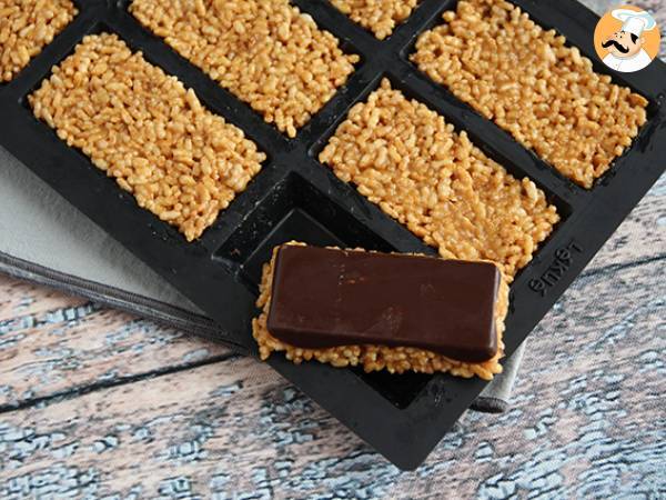 Flingbar med puffat ris och jordnötter - Beredning steg 7