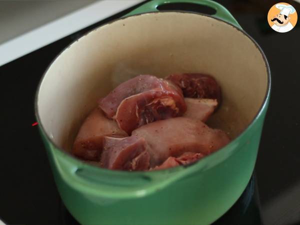 Coq au vin - Beredning steg 2