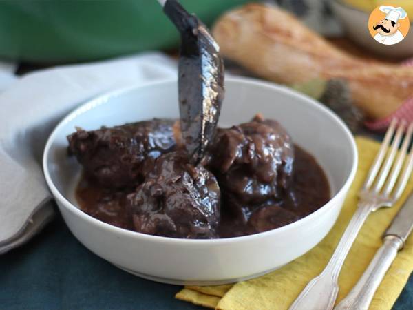 Coq au vin - Beredning steg 7