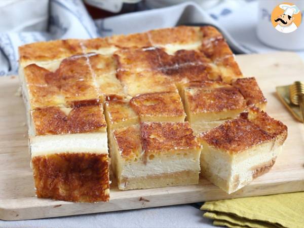 Cheesecake och franska toaststänger (cheesecake-stänger med fransk toast) - Beredning steg 8