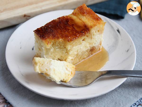 Cheesecake och franska toaststänger (cheesecake-stänger med fransk toast) - Beredning steg 9