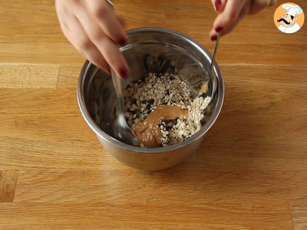 Enkla och extra krispiga energibars - Beredning steg 2