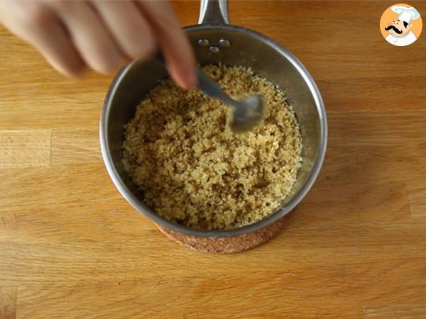 Quinoa med grönsaker och kyckling - Beredning steg 3