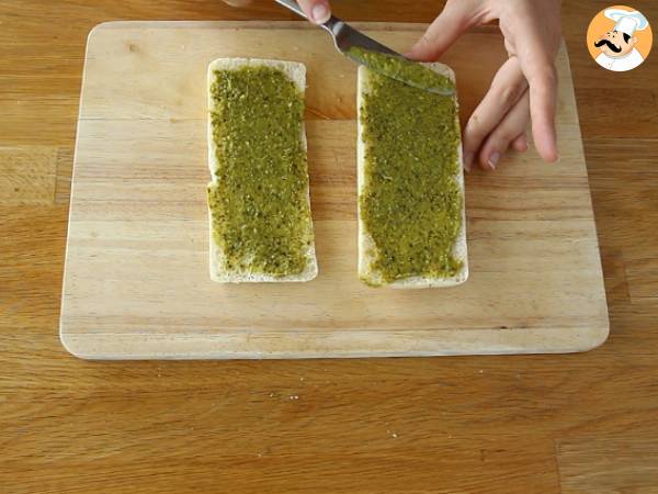 Italiensk panini - Beredning steg 2