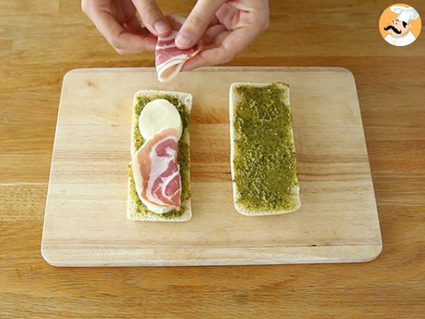 Italiensk panini - Beredning steg 3