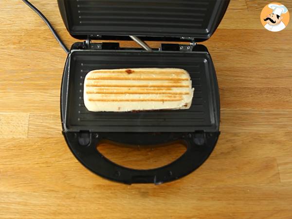 Panini med nutella - Beredning steg 3