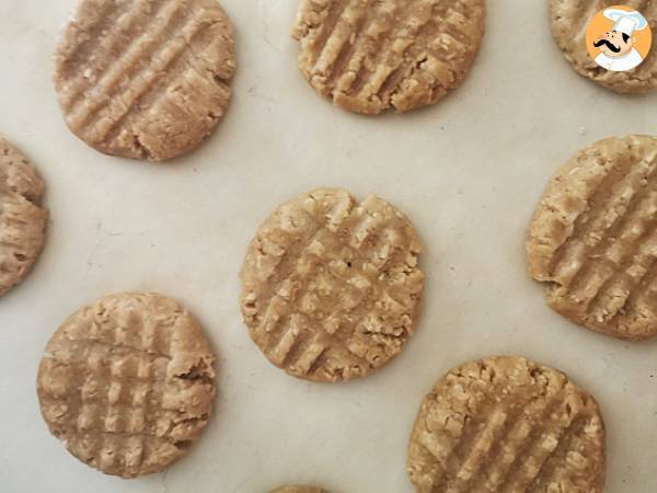 Kex med jordnötssmör - utan tillsatt socker - Beredning steg 4