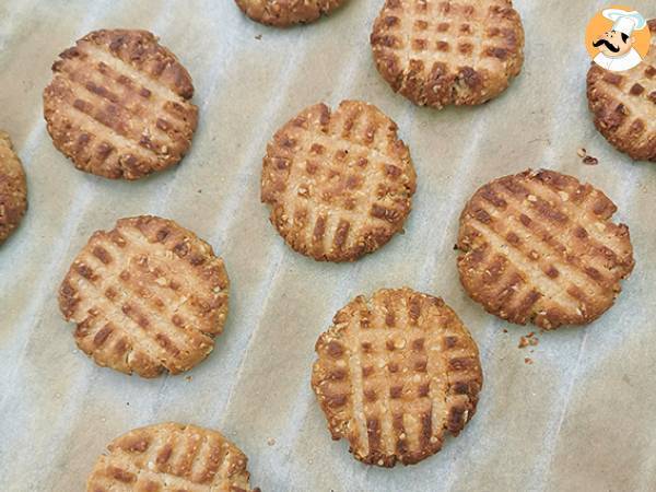 Kex med jordnötssmör - utan tillsatt socker - Beredning steg 5