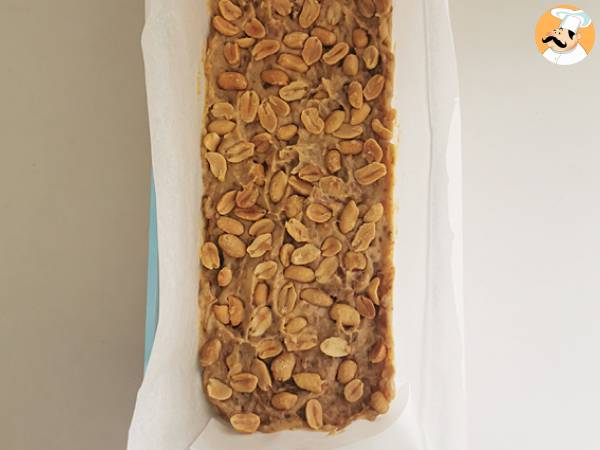 Veganska och glutenfria hemlagade Snickers-barer - Beredning steg 6