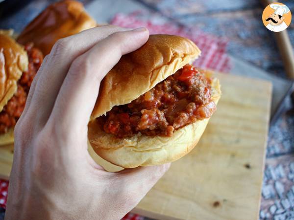 Sloppy Joes-stil hamburgare - Beredning steg 6