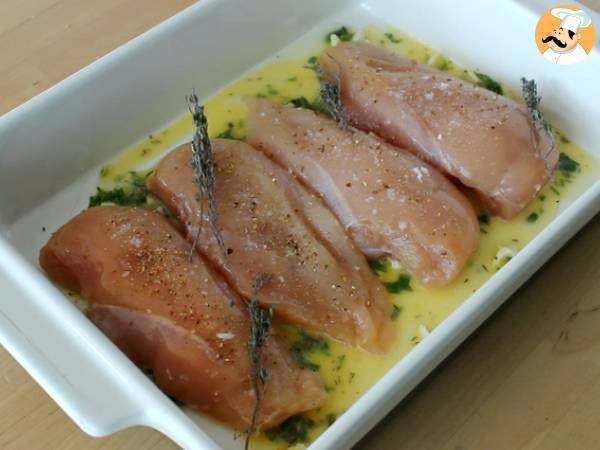 Ugnsbakad kyckling med citron - Beredning steg 3