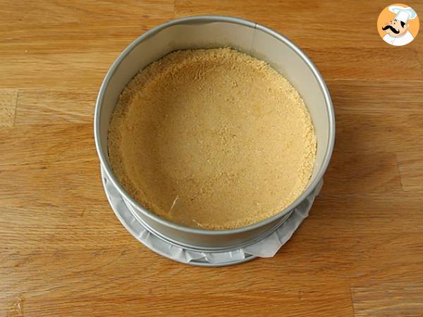 Citroncheesecake utan bakning - Beredning steg 2