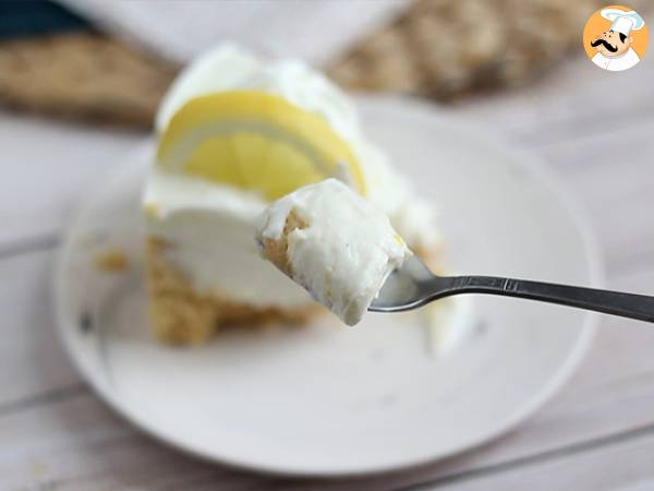 Citroncheesecake utan bakning - Beredning steg 6