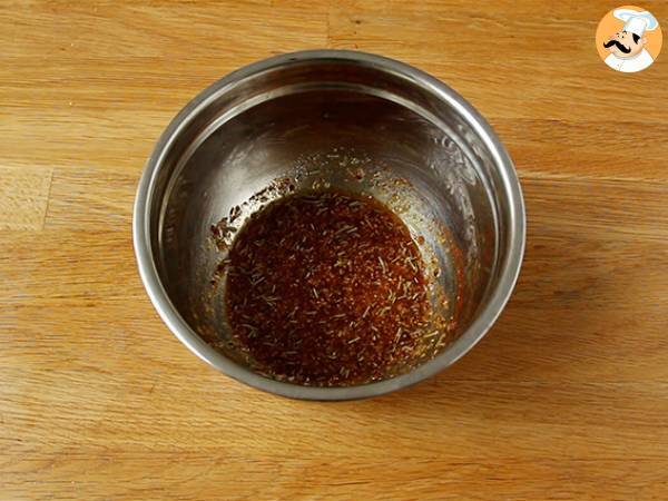 Bakad kyckling med honung och senap - Beredning steg 1