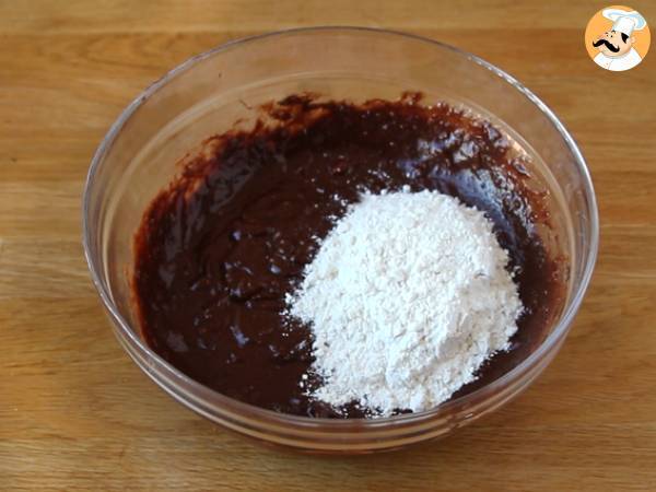 Avokado- och chokladbrownie utan smör - laktosfri - Beredning steg 2