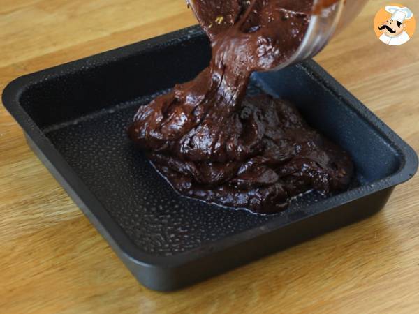 Avokado- och chokladbrownie utan smör - laktosfri - Beredning steg 3