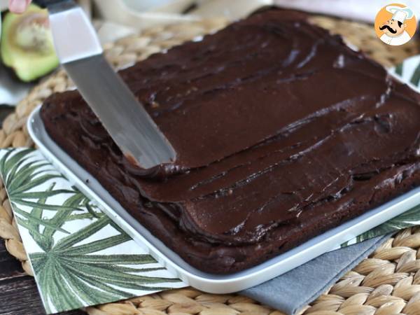 Avokado- och chokladbrownie utan smör - laktosfri - Beredning steg 5