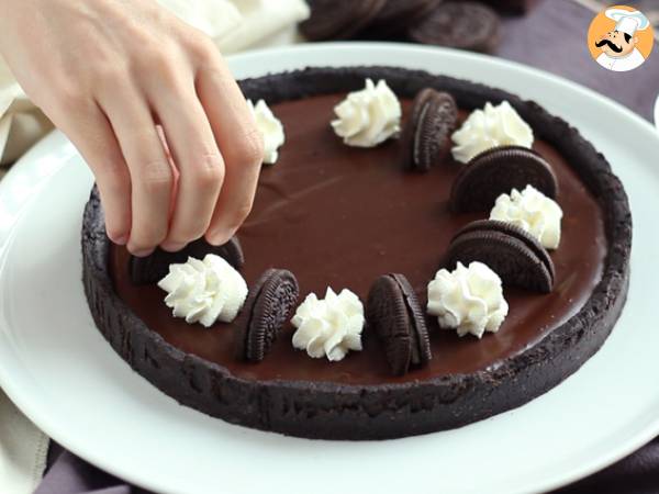 Tartelett med Oreo och choklad - Beredning steg 5