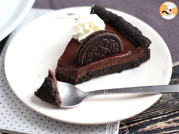Tartelett med Oreo och choklad - Beredning steg 6