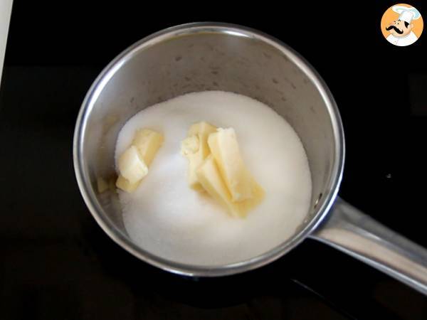 Popcorn med karamell - Beredning steg 3