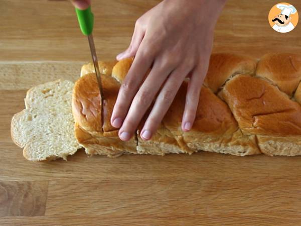 Räkor med brioche (räkor rulle) - Beredning steg 4