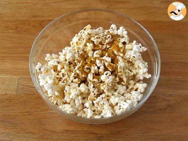 Popcorn med curry - Beredning steg 4