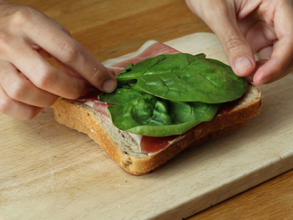Italiensk Club Sandwich - Beredning steg 4