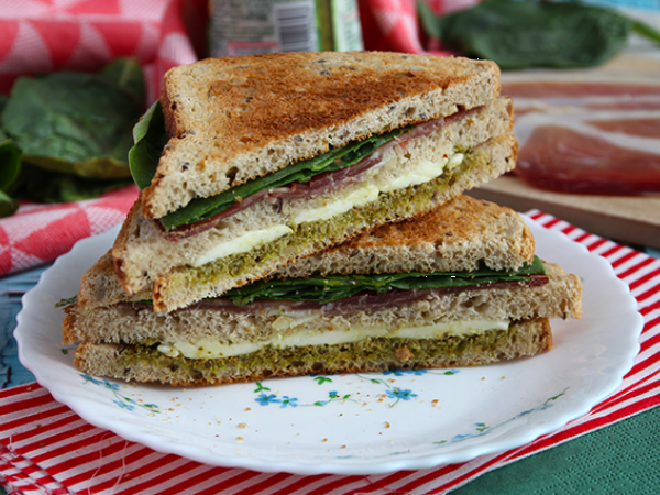 Italiensk Club Sandwich - Beredning steg 5