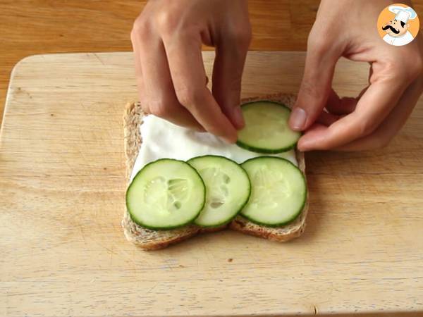 Vegetarisk smörgåsklubb - Beredning steg 3