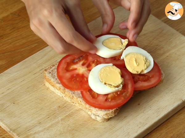 Vegetarisk smörgåsklubb - Beredning steg 4