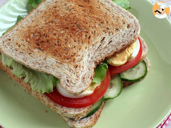Vegetarisk smörgåsklubb - Beredning steg 5