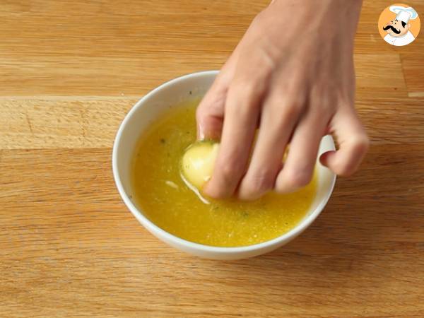 Mozzarellafylld pizzakrona - Beredning steg 4