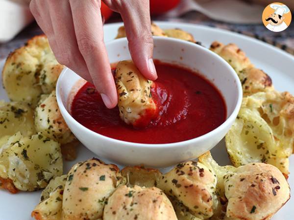 Mozzarellafylld pizzakrona - Beredning steg 6
