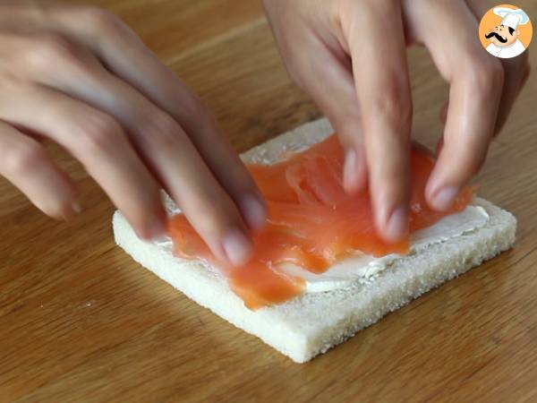 Origami överraskningsbröd med stjärna - Beredning steg 3