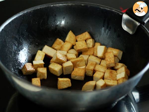 Pad thai med tofu - Beredning steg 3