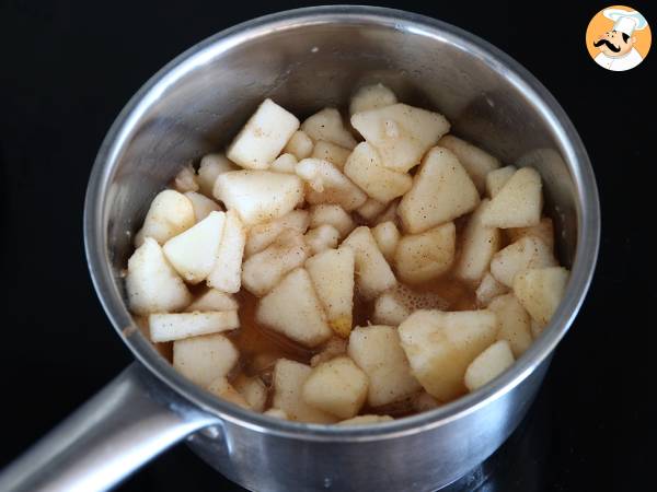Päron- och kanelkompott (utan tillsatt socker) - Beredning steg 2