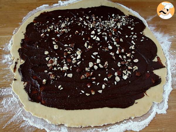 Babka brioche med choklad och hasselnötter - Beredning steg 5