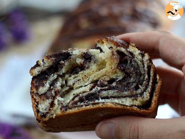 Babka brioche med choklad och hasselnötter - Beredning steg 10