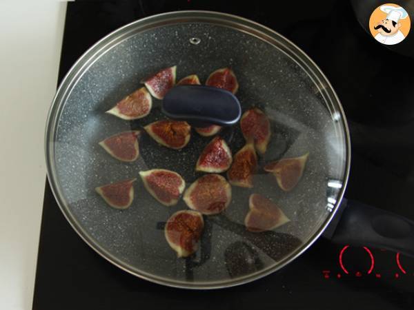 Pasta med fikon och pancetta - Beredning steg 2